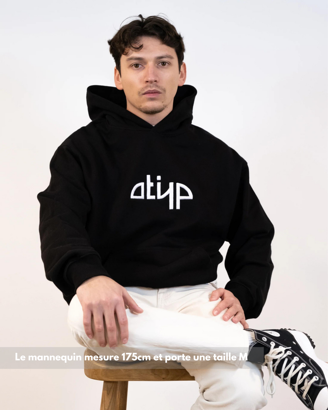 HOODIE ICÔNE NOIR