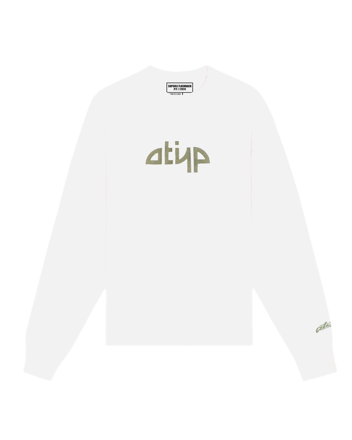 CREWNECK FLASHBACK - BLANC (Précommande)